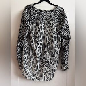 Derek Lam silk Leopard Print Women's Top